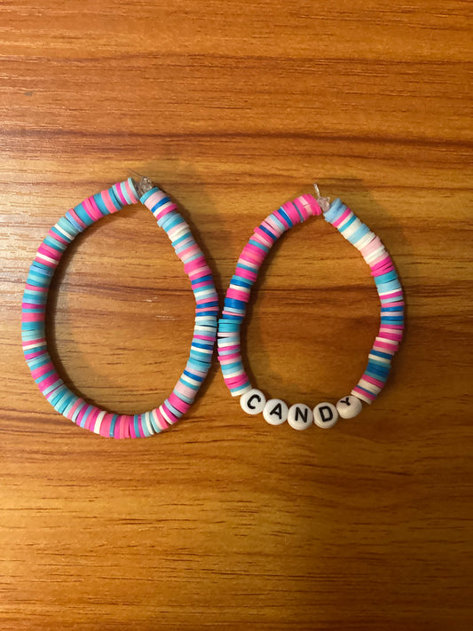 Clay Beads Handmade Bracelets