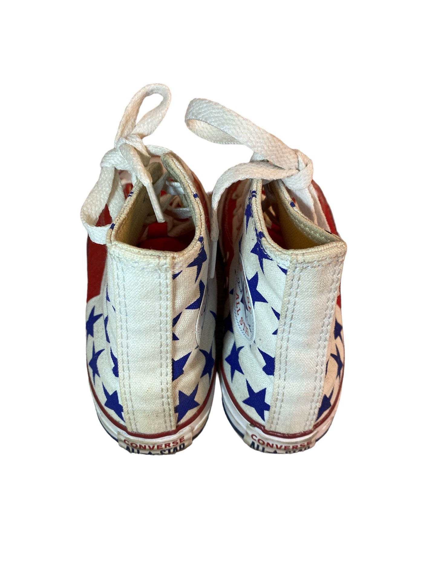 Converse All-Star Chuck Taylor High Top American Red White and Blue Gi ...