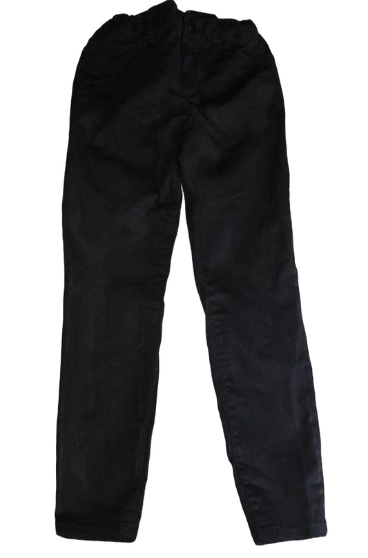 Girl’s The Children’s Place Black Pants Adjustable Waist Size 8 Pre-Owned - Variety Sales Etc.