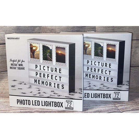 Merkury Photo Lightbox (Includes 72 Letters)- New - Variety Sales Etc.