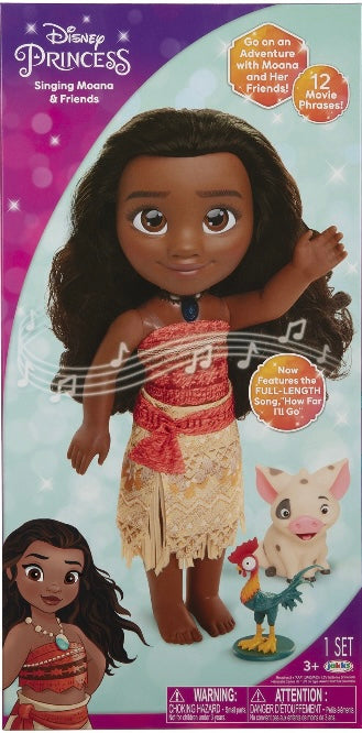 Disney Moana Singing Adventure Doll and Friends Doll Playset - Variety Sales Etc.